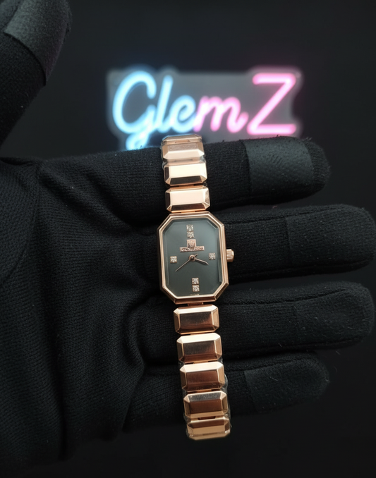 Rolex Nova Black and Blush dial