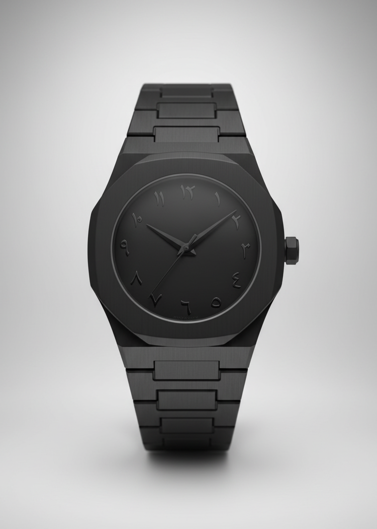 Arabic Black Aura Aura Black Dial